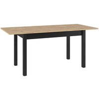 Product photograph of Qesso Extending Wooden Dining Table In Artisan Oak from Furniture in Fashion
