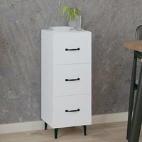 Product photograph of Radko Wooden Chest Of 3 Drawers In White from Furniture in Fashion