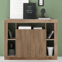 Product photograph of Raya Wooden Sideboard With 2 Doors In Mercure from Furniture in Fashion
