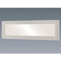 Product photograph of Renoir Rectangular Wall Mirror In Taupe And Grey Gloss from Furniture in Fashion