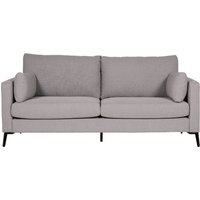 Product photograph of Renton Poly Fabric 3 Seater Sofa In Greige from Furniture in Fashion