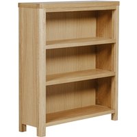 Product photograph of Reston Wooden Bookcase With 3 Shelves In Oak from Furniture in Fashion