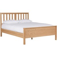 Product photograph of Reston Wooden King Size Bed In Oak Natural from Furniture in Fashion