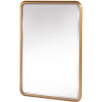 Product photograph of Rimouski Wooden Round Mirror In Copper from Furniture in Fashion