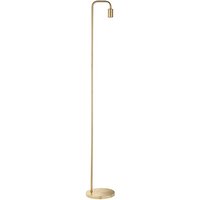 Product photograph of Rubens Steel Floor Lamp In Satin Brass from Furniture in Fashion