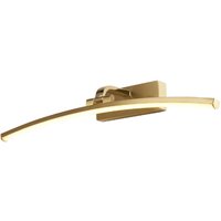 Product photograph of Santorini Led Picture Light Large In Satin Brass And Brushed from Furniture in Fashion