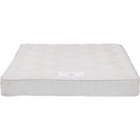 Product photograph of Saratoga Fabric Double Mattress In White from Furniture in Fashion