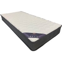 Product photograph of Savannah Fabric Single Mattress In White from Furniture in Fashion