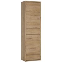Product photograph of Sholka Wooden Narrow Storage Cabinet With 2 Door 2 Drawer In Oak from Furniture in Fashion
