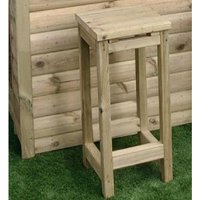 Product photograph of Sidney Wooden Garden Bar Stool In Natural from Furniture in Fashion