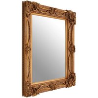 Product photograph of Signet Rectangular Wall Bedroom Mirror In Antique Bronze Frame from Furniture in Fashion