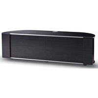 Product photograph of Sanja Large Corner High Gloss Tv Stand With Doors In Black from Furniture in Fashion