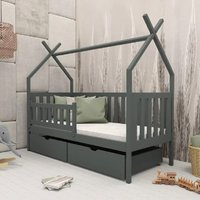 Product photograph of Suva Wooden Day Bed With Foam Mattress In Graphite from Furniture in Fashion