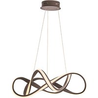 Product photograph of Synergy Led Large Ceiling Pendant Light In Coffee Sand from Furniture in Fashion