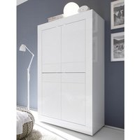 Product photograph of Taylor Storage Cabinet In White High Gloss With 4 Doors from Furniture in Fashion