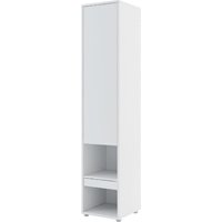 Product photograph of Teaneck Wooden Storage Cabinet With 1 Door In Matt White from Furniture in Fashion