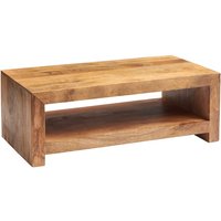 Product photograph of Tivat Mango Wood Coffee Table Large In Light Mahogany from Furniture in Fashion