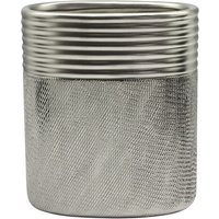 Product photograph of Trace Ceramic Small Decorative Vase In Silver from Furniture in Fashion