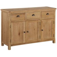 Product photograph of Trevino Sideboard In Oak With 3 Doors And 3 Drawers from Furniture in Fashion