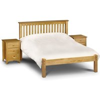 Product photograph of Ballari Wooden King Size Low Foot Bed In Low Sheen Lacquer from Furniture in Fashion