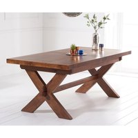 Product photograph of Extending Buckley 200cm Dark Oak Dining Table from Oak Furniture Superstore