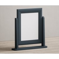 Product photograph of Blue Painted Dressing Table Mirror from Oak Furniture Superstore