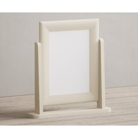Product photograph of Cream Painted Dressing Table Mirror from Oak Furniture Superstore