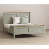 Product photograph of Brampton Soft Green Painted King Size Bed from Oak Furniture Superstore