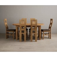 Product photograph of Extending Caversham Oak Oval Dining Table With 10 Grey Natural Solid Oak Chairs from Oak Furniture Superstore