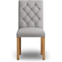 Product photograph of Grey Isabella Chairs from Oak Furniture Superstore