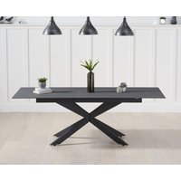 Product photograph of Extending Boston 180cm Grey Stone Dining Table from Oak Furniture Superstore