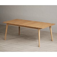 Product photograph of Extending Ruben 200cm Retro Oak Dining Table from Oak Furniture Superstore