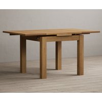 Product photograph of Extending Buxton 90cm Solid Oak Dining Table from Oak Furniture Superstore