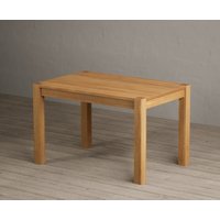 Product photograph of Thetford 120cm Oak Dining Table from Oak Furniture Superstore