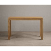 Product photograph of York 120cm Solid Oak Dining Table from Oak Furniture Superstore