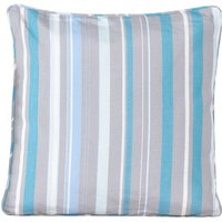 Product photograph of Premium Scatter Cushion In Thin Blue Stripe - Rattan Direct from Rattan Direct
