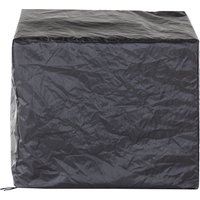 Product photograph of Sorrento Footstool Premium Rattan Furniture Shield Cover - Rattan Direct from Rattan Direct
