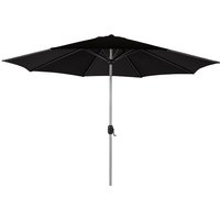 Product photograph of Market Parasol In Black - Rattan Direct from Rattan Direct