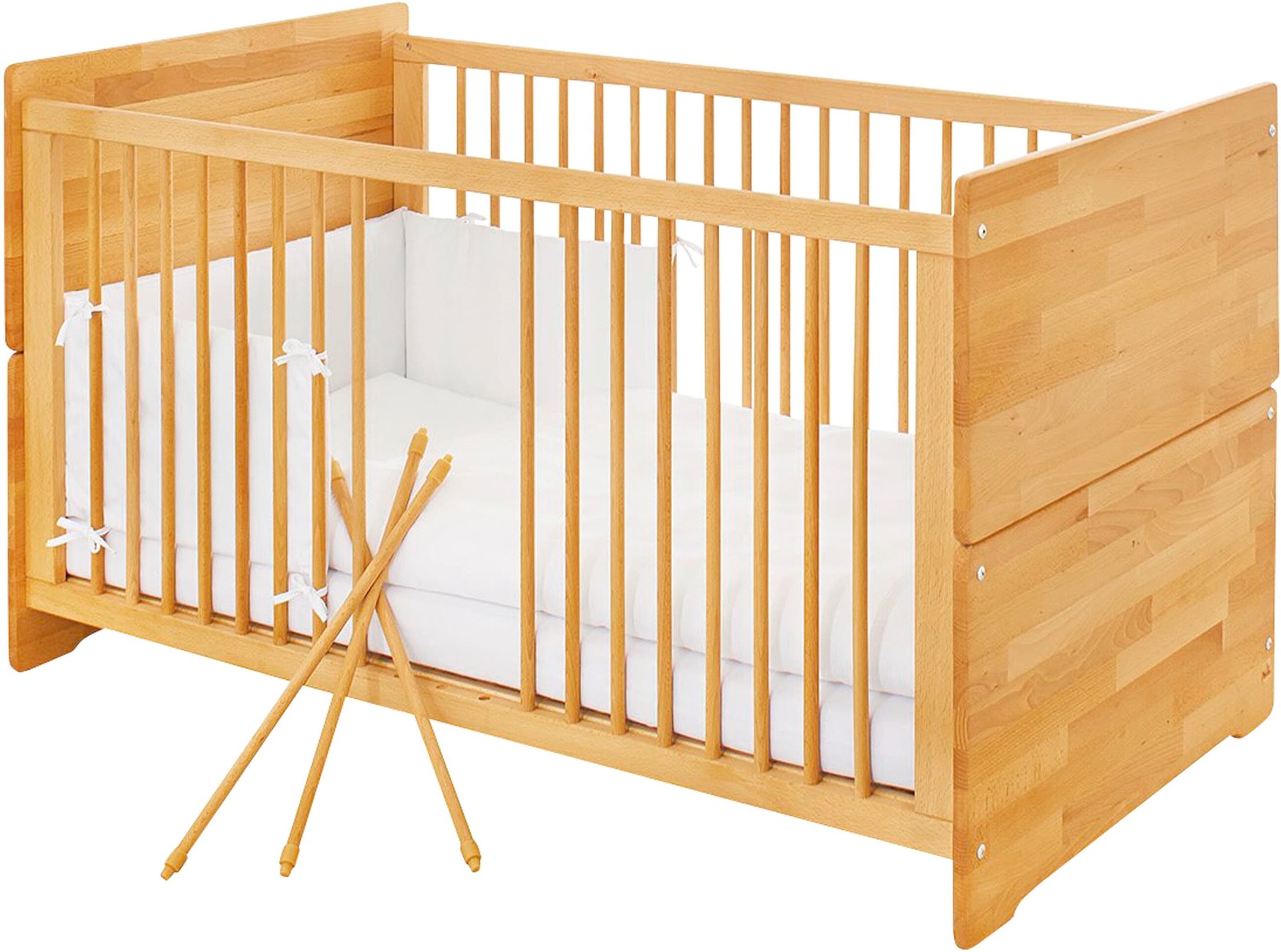 Pinolino 2-tlg. Babyzimmer Natura breit