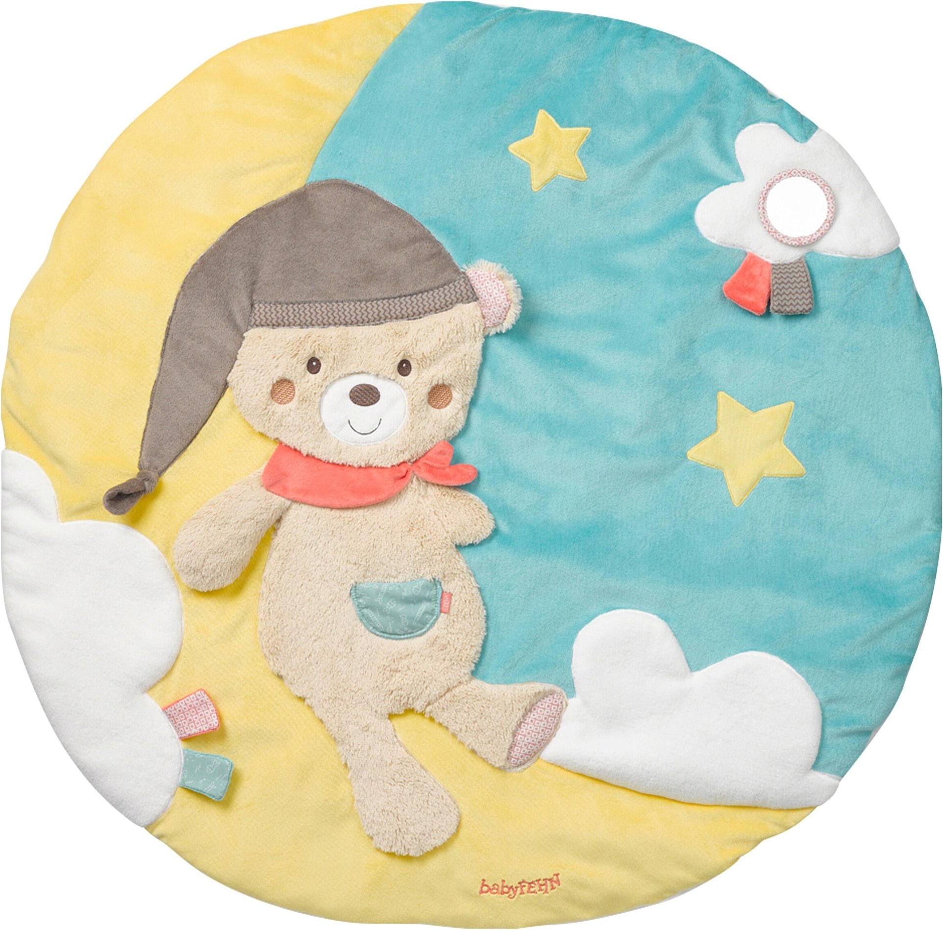 Fehn Spielbogen mit 3-D-Activity-Decke Bär Bruno