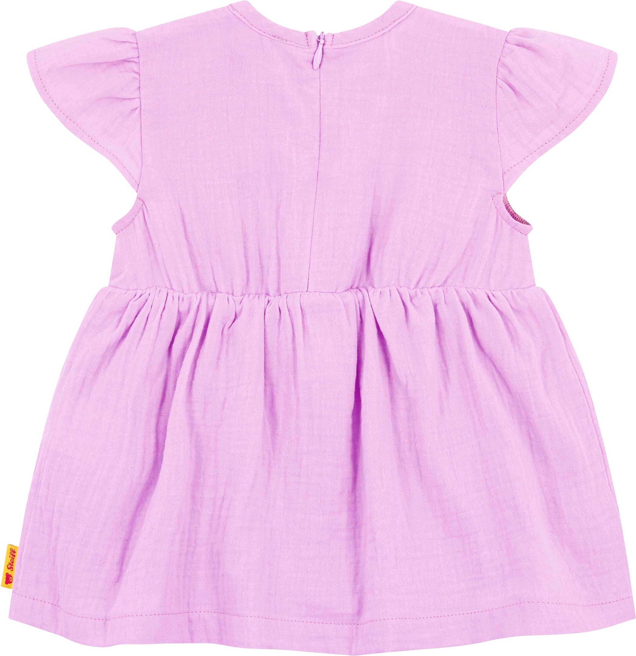 Steiff Musselin-Bodykleid Flügelarm Bär Rüschen