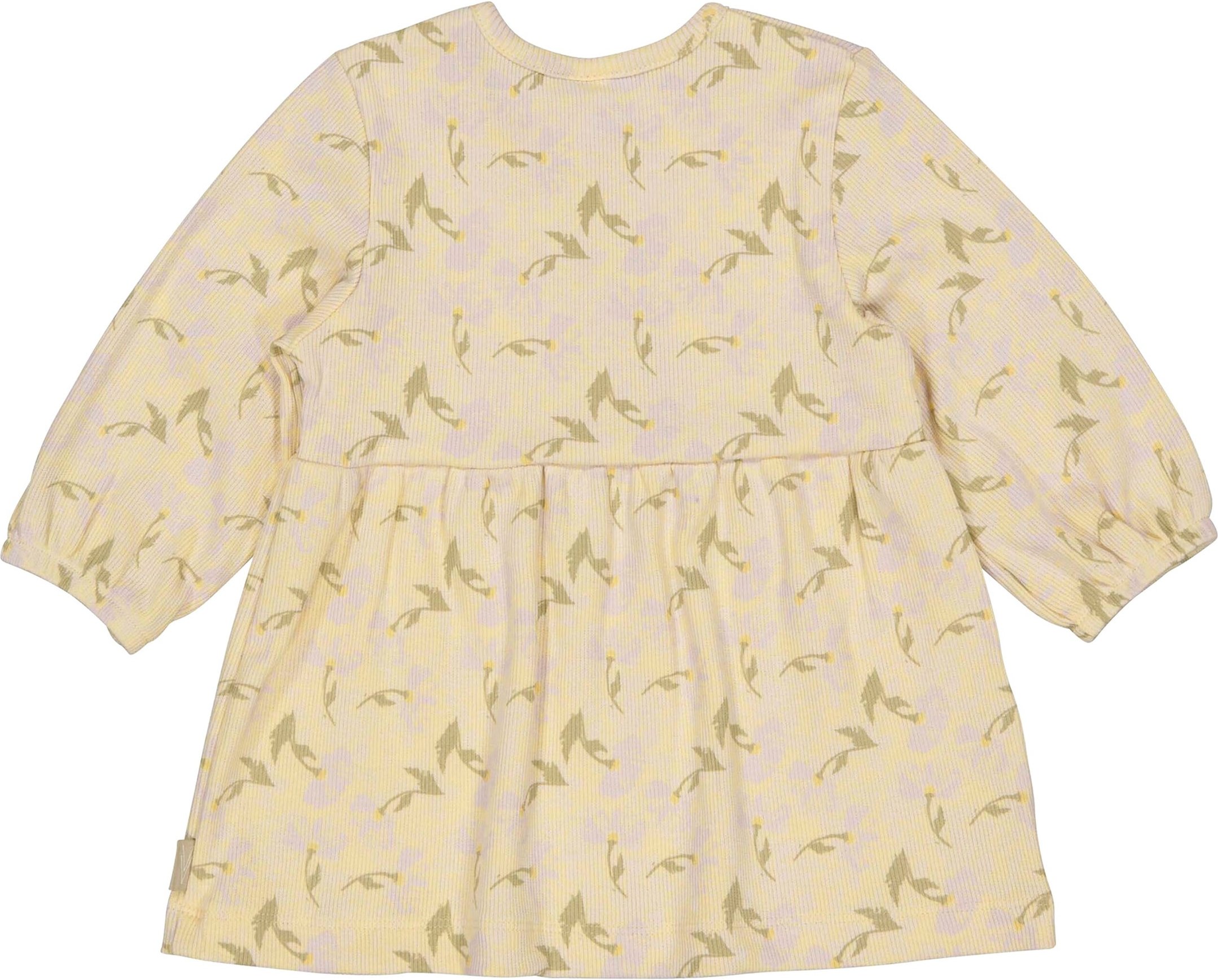 Levv Kleid langarm Blumen Rippqualität