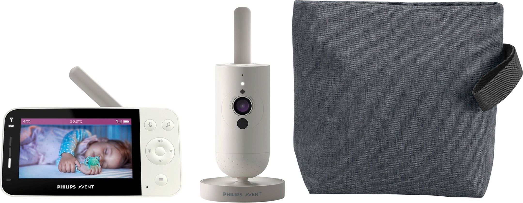 Philips Avent Babyphone Connected mit Kamera SCD953/26