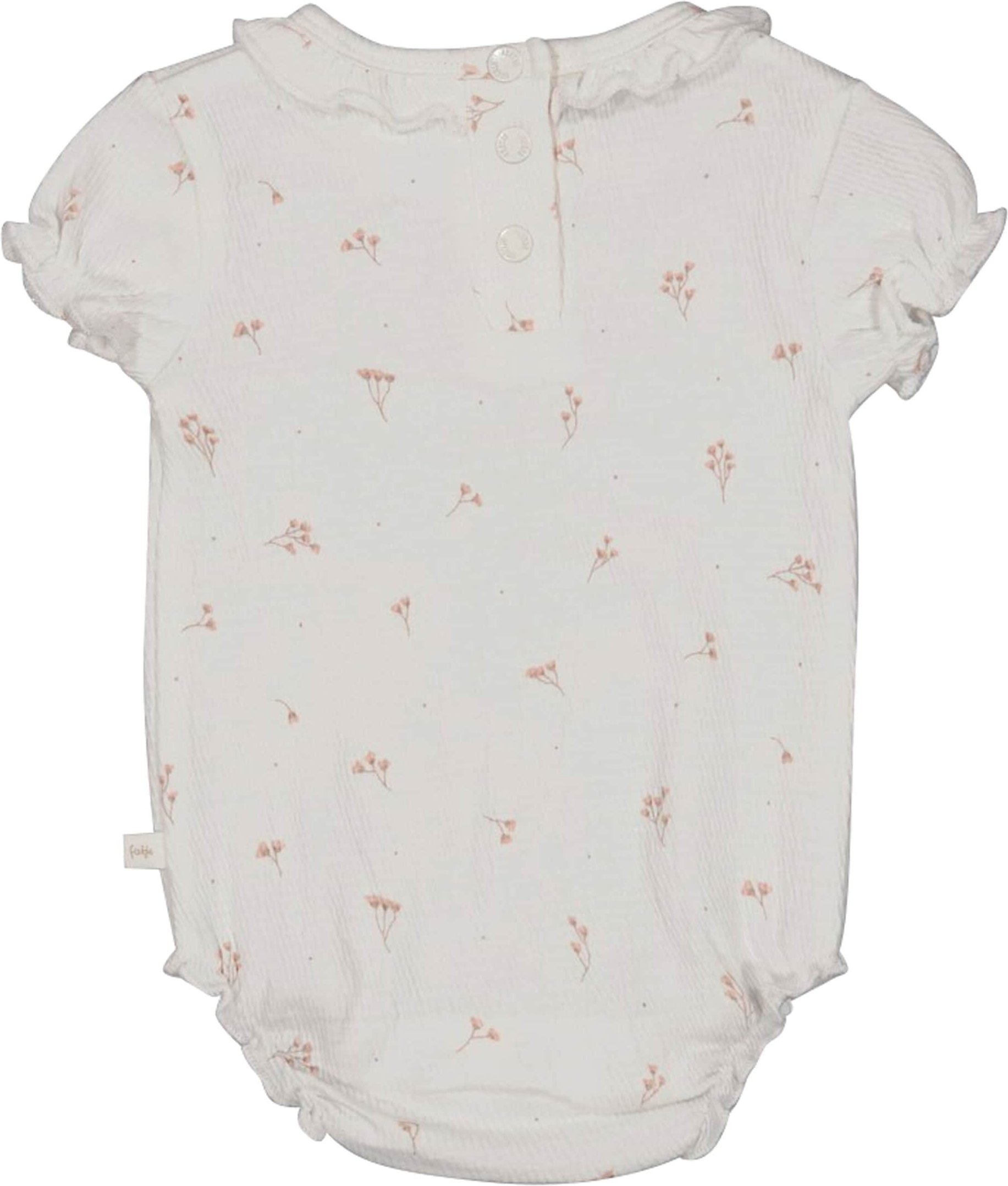 Feetje Body kurzarm Rüschen Blumen gekreppt