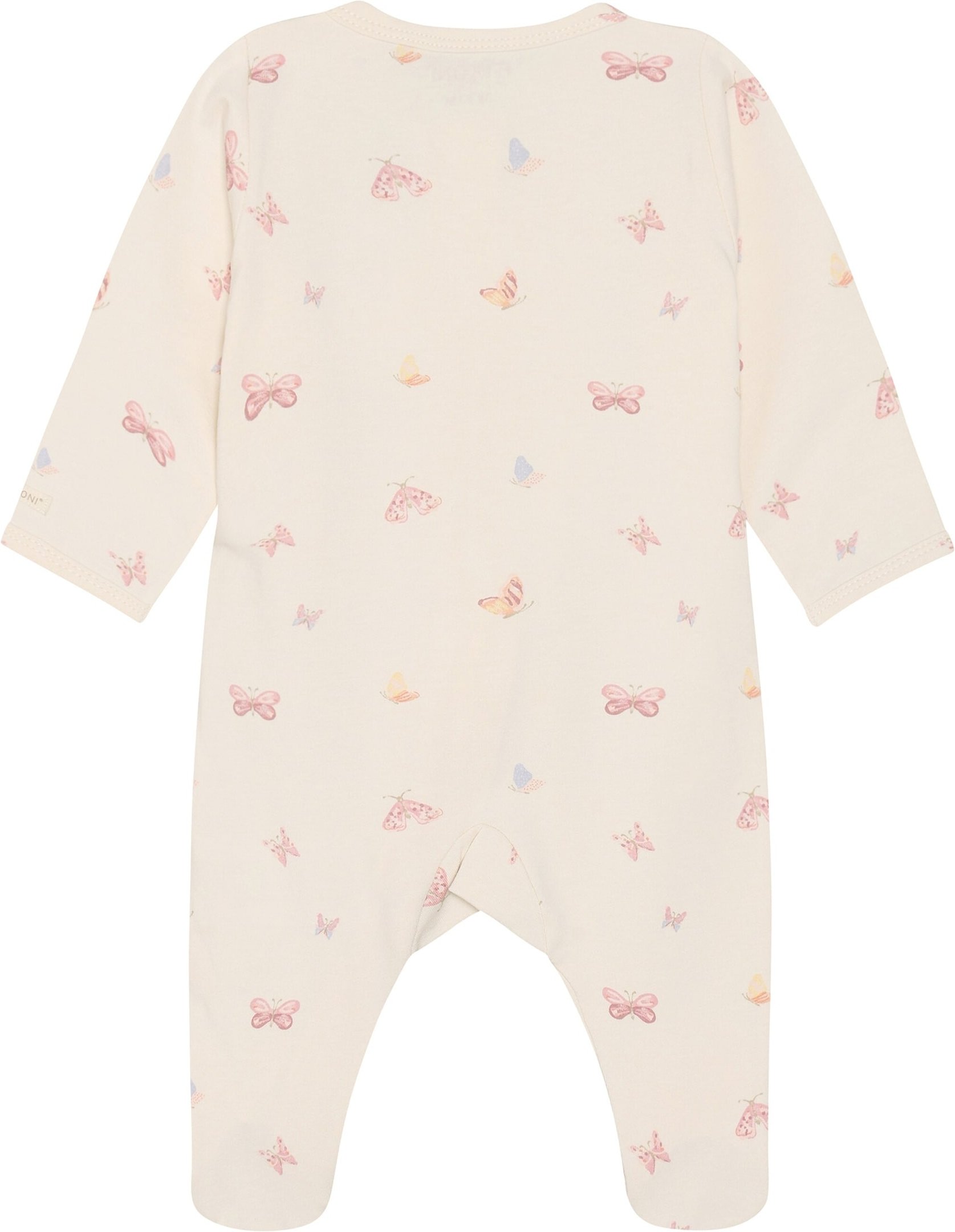 Fixoni Schlafoverall mit Fuß Schmetterlinge