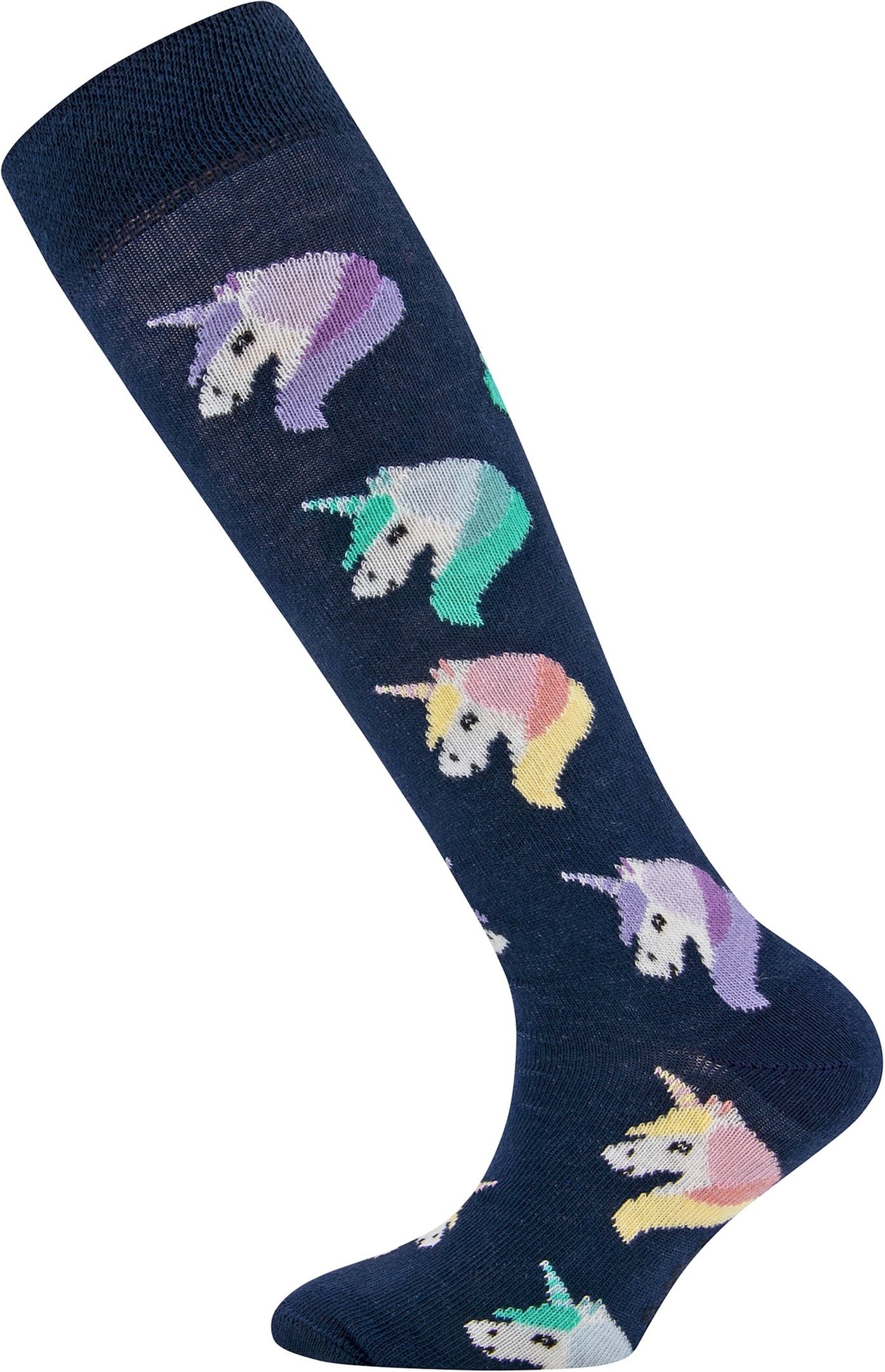 Ewers 2er-Pack Kniestrümpfe Einhorn Sterne