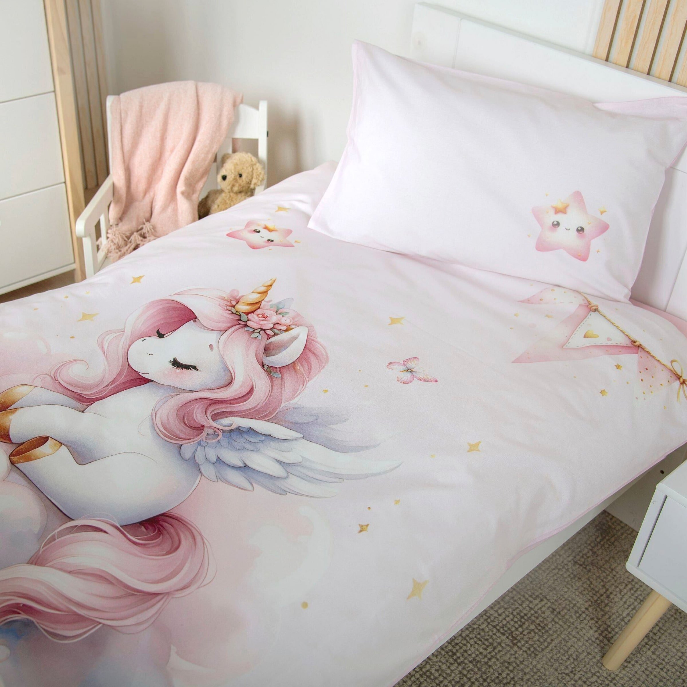 Baby Best Renforcé Wende-Bettwäsche 40x60 / 100x135 cm