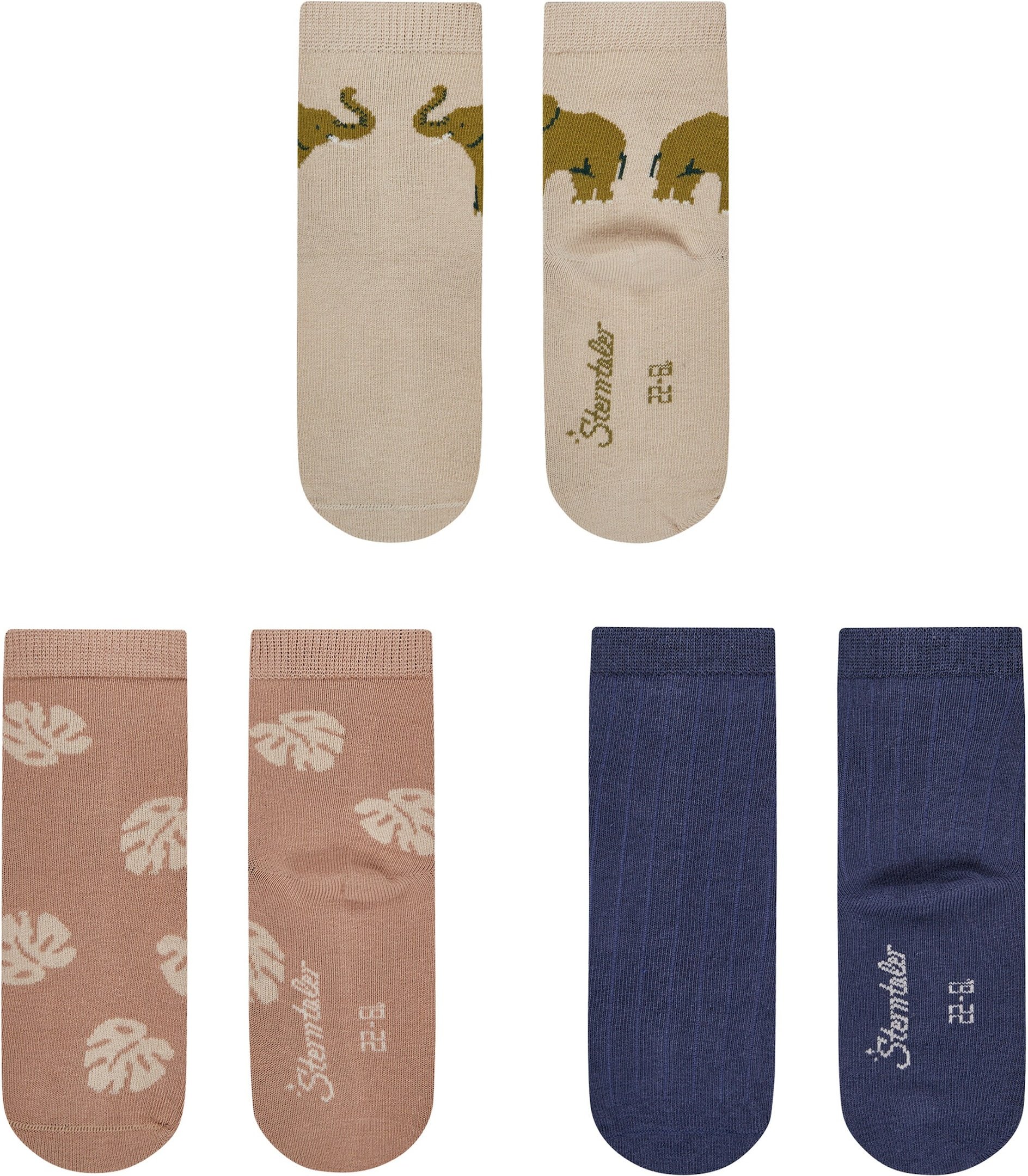Sterntaler 3er-Pack Socken Safari