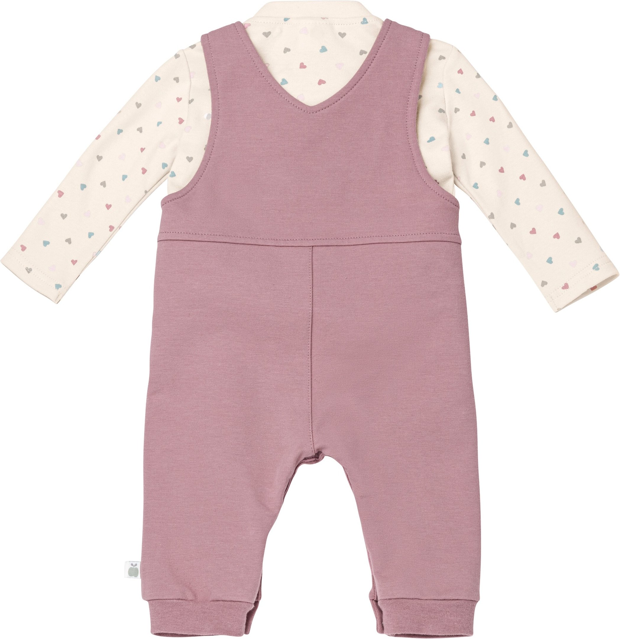 Bornino Cozy Time 2-tlg Set Latzhose mit Shirt Eichhörnchen