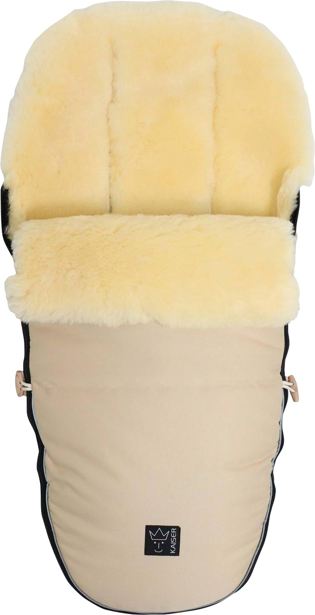 Kaiser Lammfell-Fußsack LOVE THE NATURE